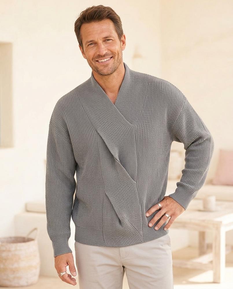 Witt Paris - Nikar | Nervuré Croisé Pull Hommes