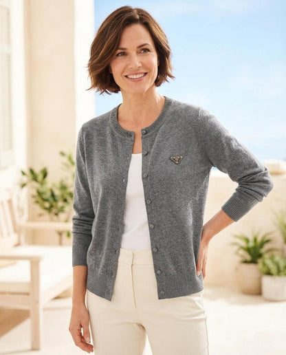 Witt Paris - Sesin | Orné Boutonné Cardigan en maille Femmes