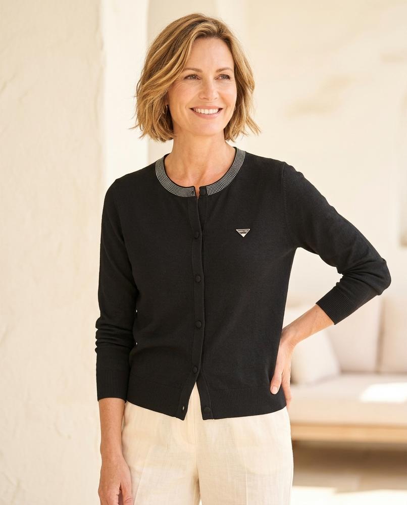 Witt Paris - Sesin | Orné Boutonné Cardigan en maille Femmes
