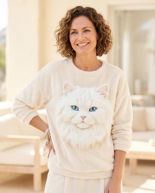 Witt Paris - Laran | Pelucheux Graphique Pull Femmes